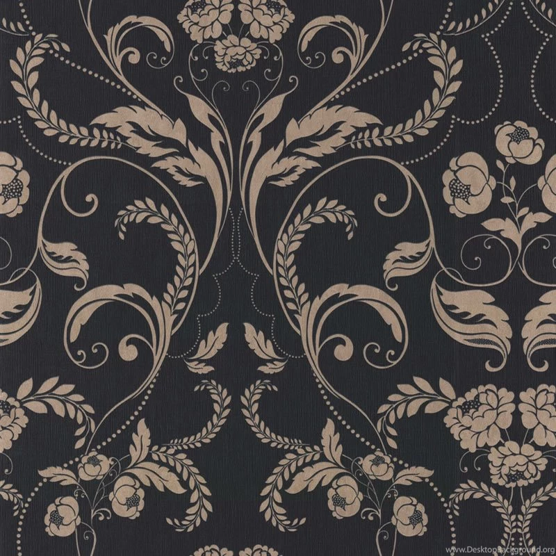 Twiggy Edwardian Wallpapers 104502 Black By Muriva