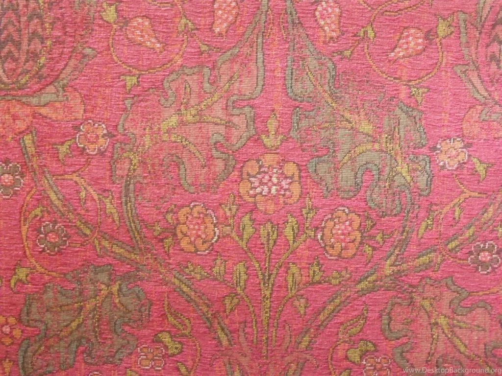 Lee Lofa Raja Chenille Red Art Nouveau Floral Heavy Duty: Au Fil ...