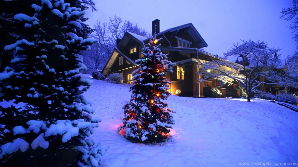 3582) Christmas Snow Wallpapers For Home WalOps.com