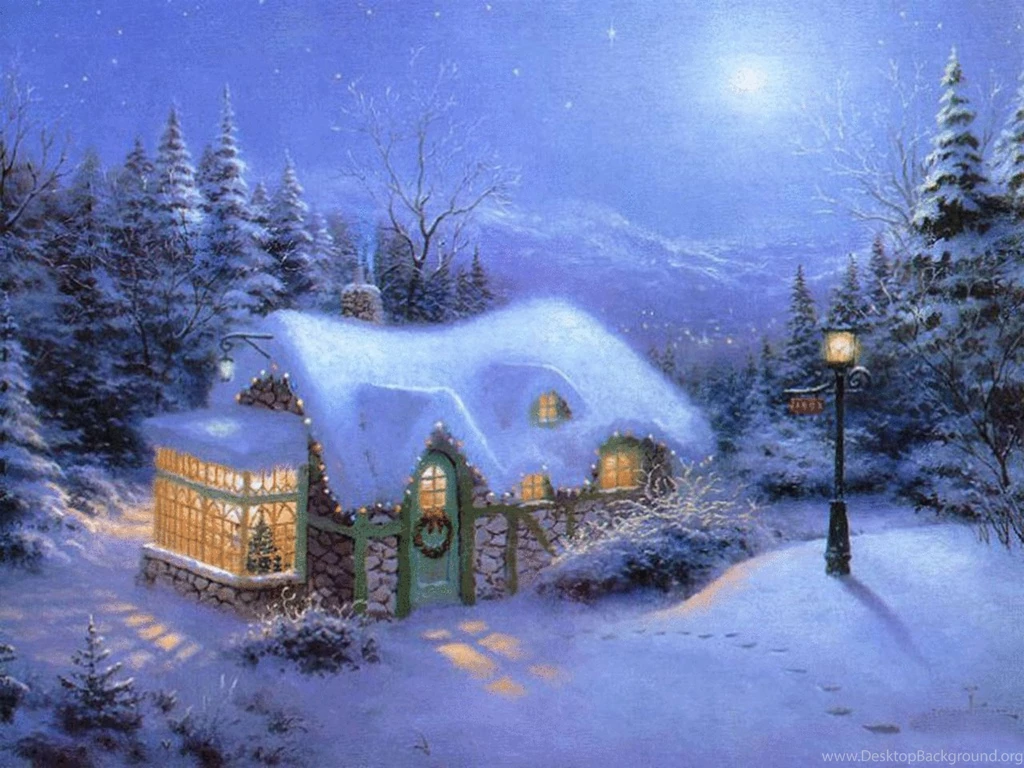 Christmas Snow Wallpapers Wallpapers Cave