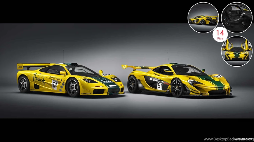 2015 McLaren P1 GTR And McLaren F1 GTR   Front