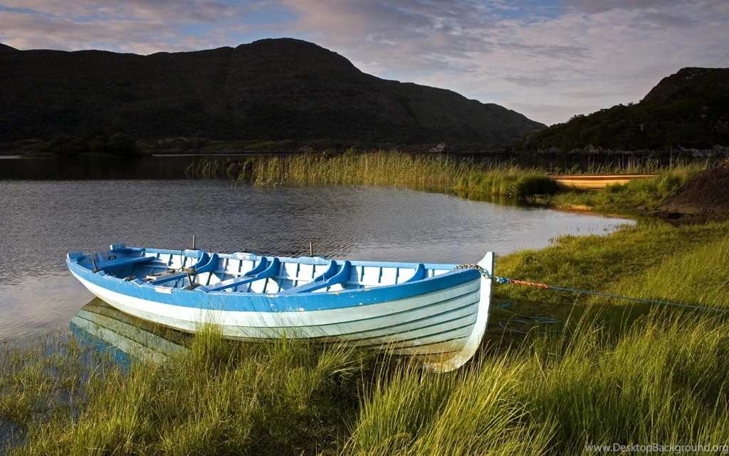 Download Wallpapers 3840x2400 Boat, Coast, Cable, Ireland Ultra HD ...