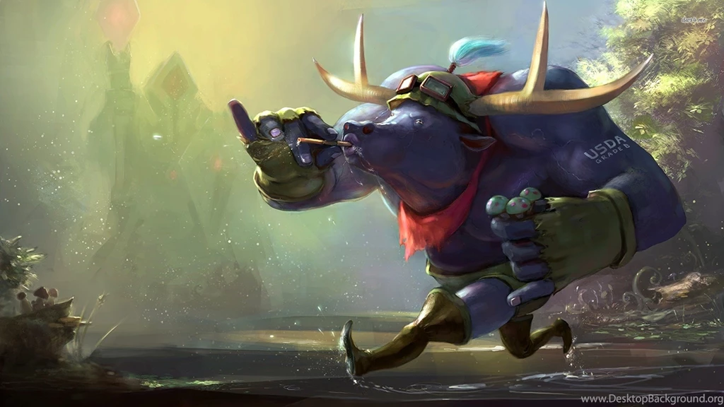 46722 Funny Alistar League Of Legends 1920x1080 Game Wallpapers ...