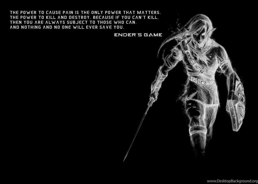 THe POWER TO CAUSE PAIN IS THE ONLY POWER THAT MATTERS. THE POWER ...