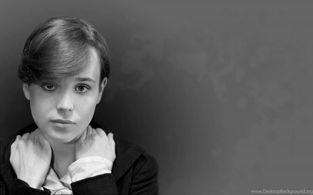 Ellen Page Monochrome Wallpapers   (