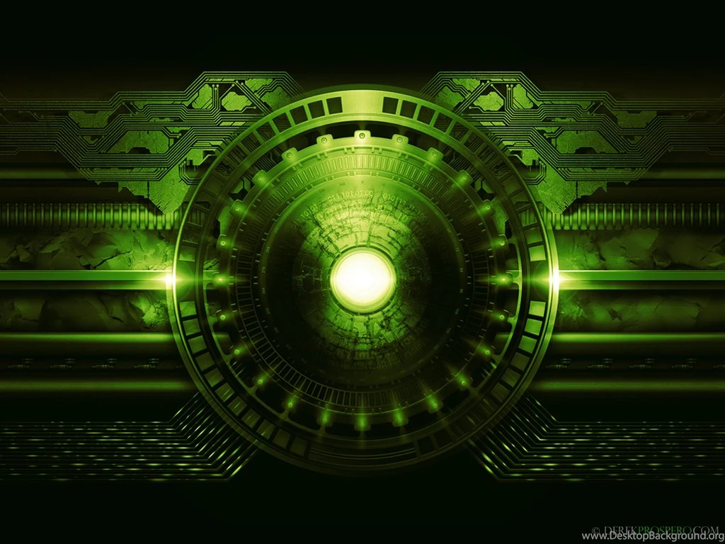 Full HD Wallpapers + Abstract, By Derek Prospero, Green