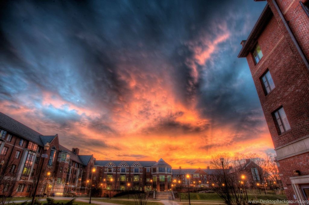 Anyone Else See The Crazy Sunset Tonight? : UCONN