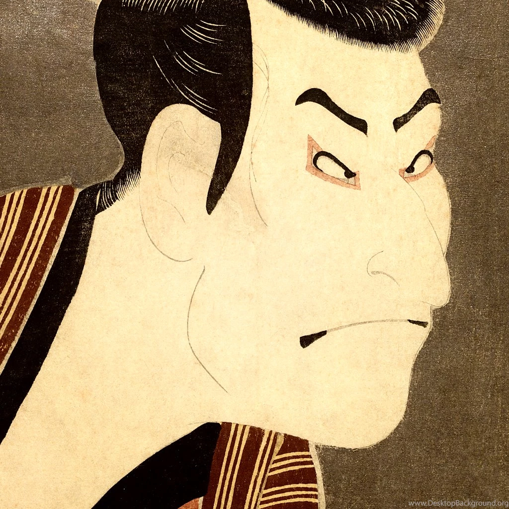 UKIYOE Blue   Japanese Painting Wallpapers HD Free For IOS 7 PrMac