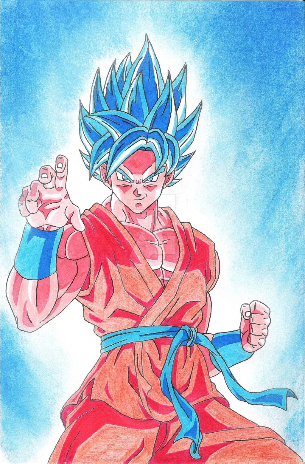 Goku {Super Saiyan Beyond God} By Inglip007 On DeviantArt