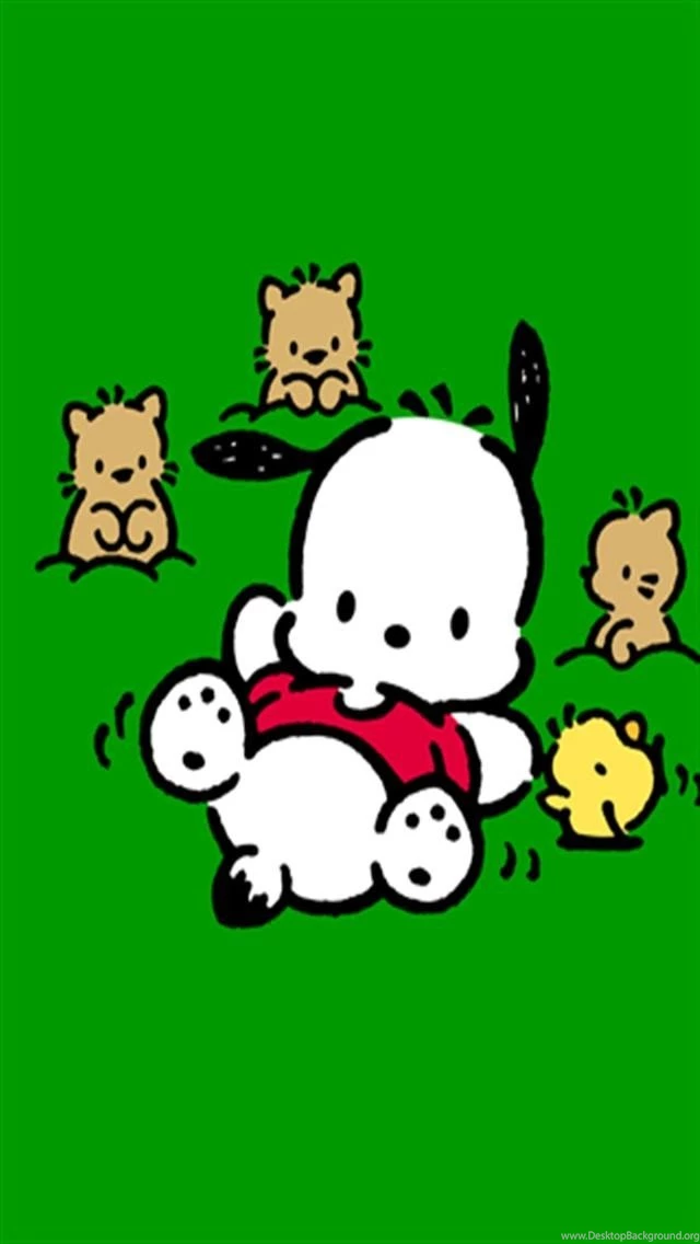 Pochacco Animal iPhone Wallpapers, iPhone 5(s)/4(s)/3G Wallpapers