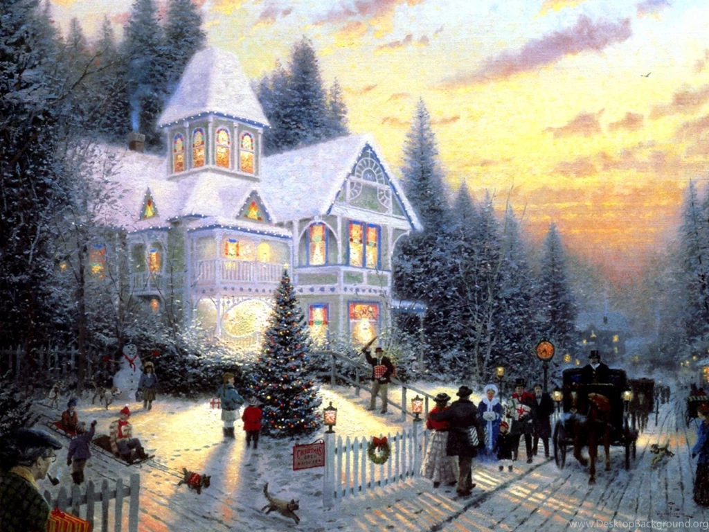 Free Thomas Kinkade Wallpapers For Desktop Wallpapers Cave