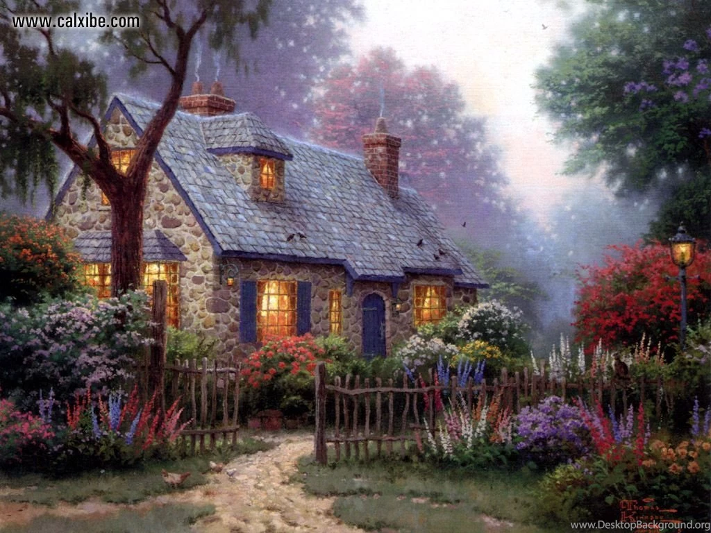 Free Thomas Kinkade Wallpapers For Desktop Wallpapers Cave