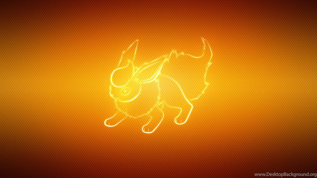 Download Wallpapers 2560x1440 Tail, Animal, Shape, Pokemon, Flareon ...