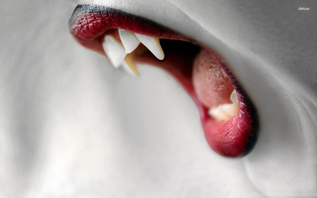 Vampire Fangs, Mouth, Digital art, 1920x1200 HD Wallpapers And FREE ...