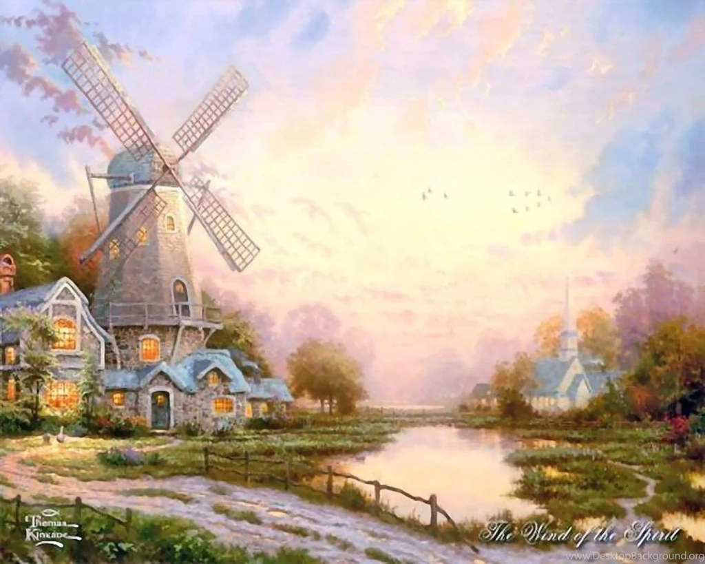 Thomas Kinkade Art Value Wallpapers