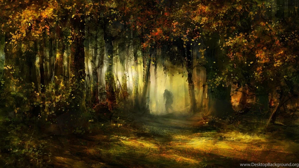 Fantasy Forest Awesome Artwork Human In The Deep Hd Wallpapers ...