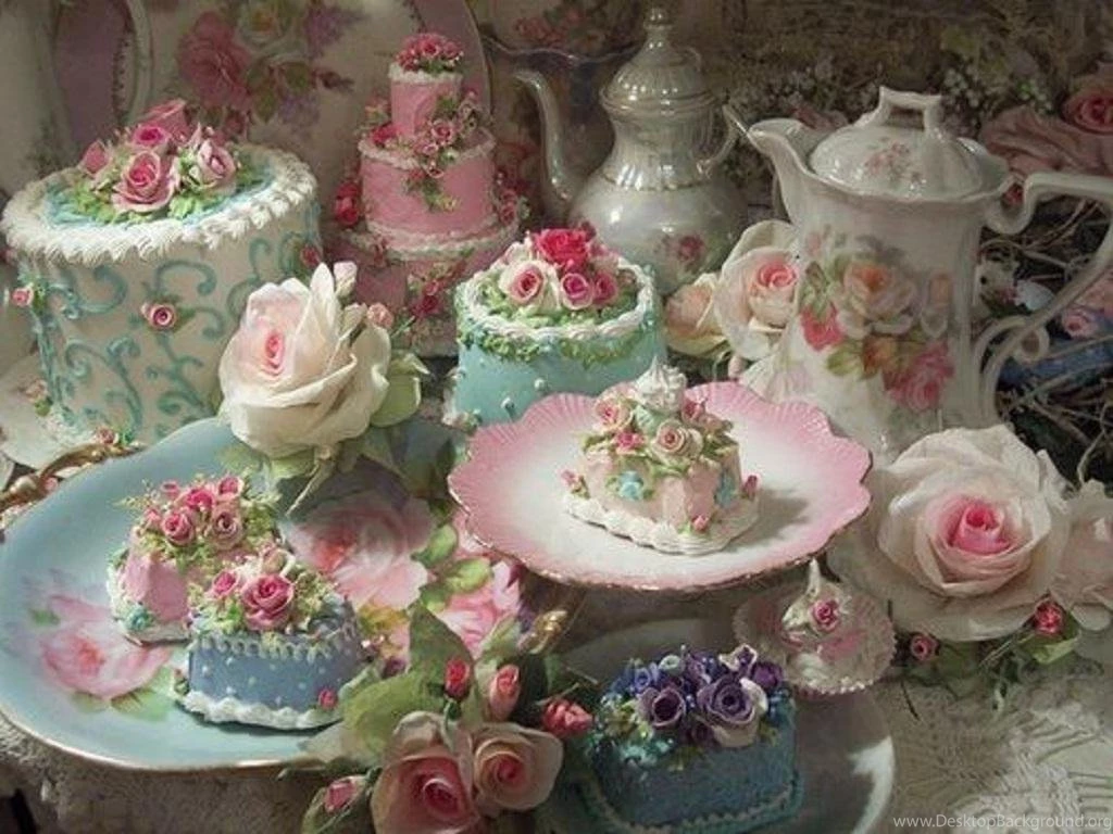 Tea Party Cakes   (