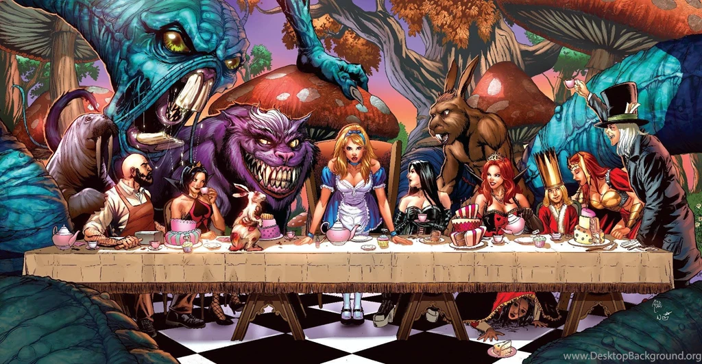 The Last Mad Tea Party : Desktop And Mobile Wallpapers : Wallippo