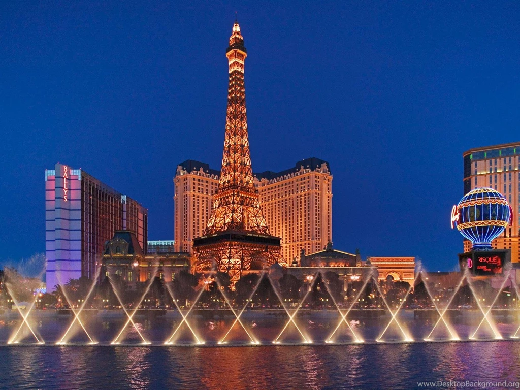BELLAGIO EIFFEL TOWER LAS VEGAS HD WALLPAPER (