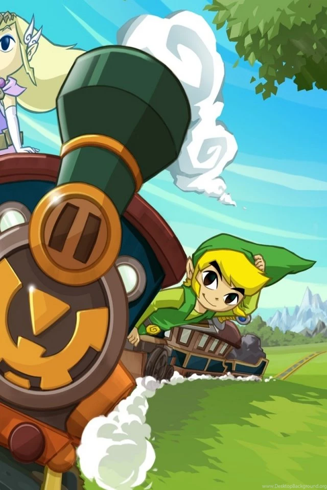 640x960 Legend Of Zelda: Spirit Tracks Iphone 4 Wallpapers