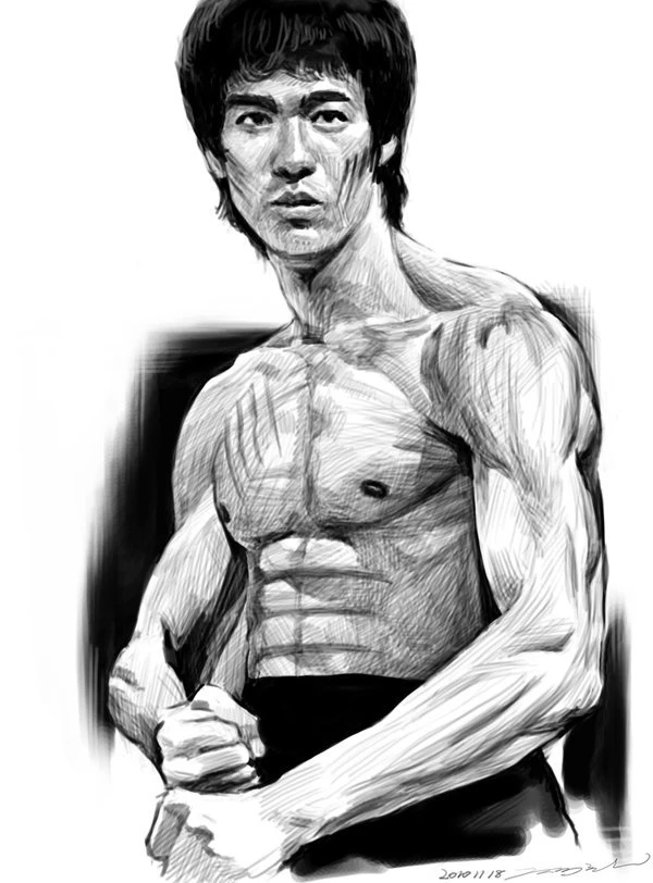 Bruce Lee In Enter The Dragon By Darkdamage On DeviantArt