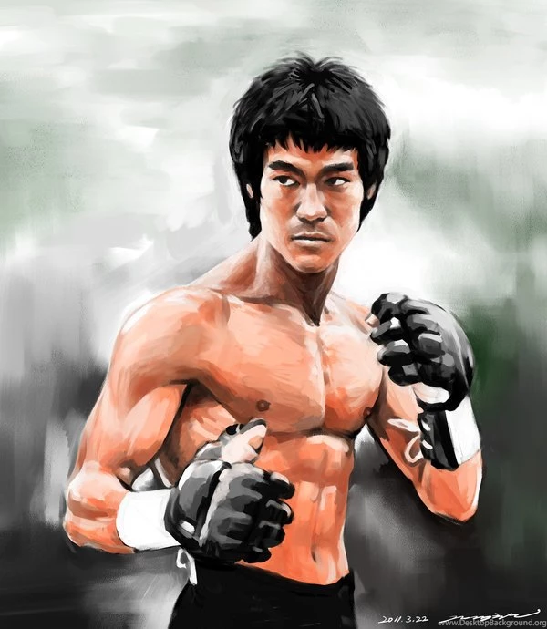 Bruce Lee In Enter The Dragon By Darkdamage On DeviantArt