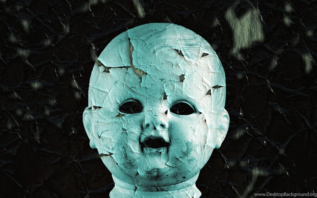 Scary Doll Face Desktop Wallpapers