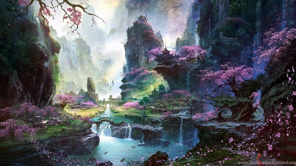 Fantastic World Fantasy Painting Wallpapers HD Download