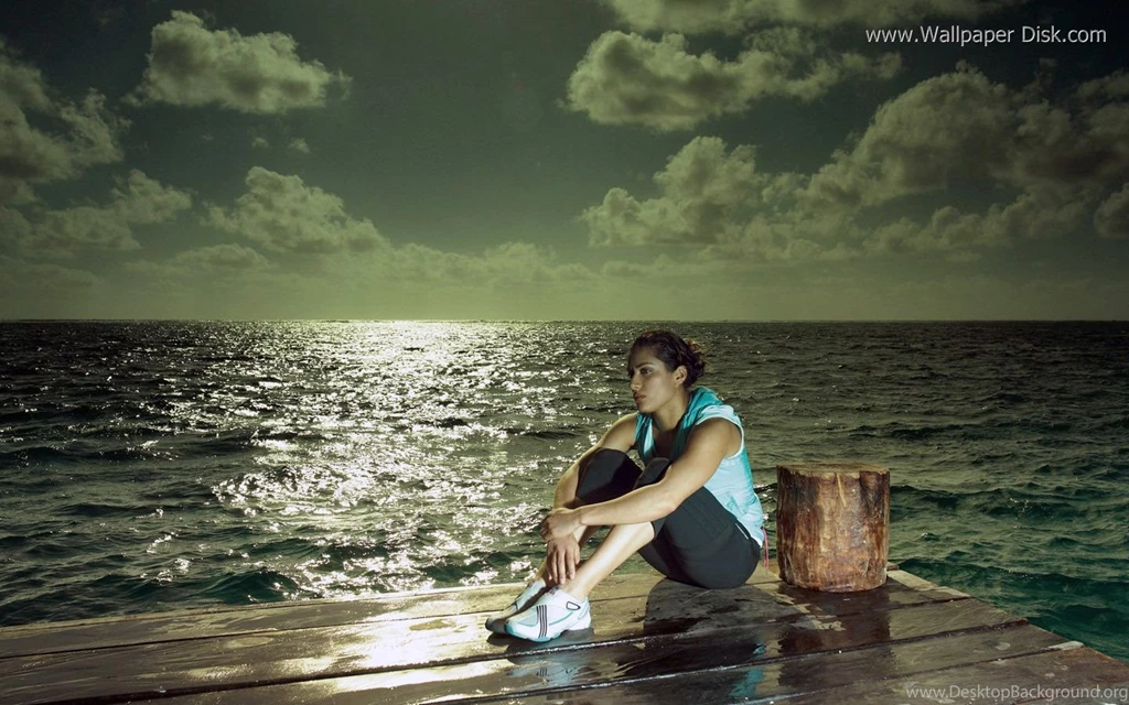 Best Sad Girl On Edge Desktop Wallpaper Backgrounds Collection ...