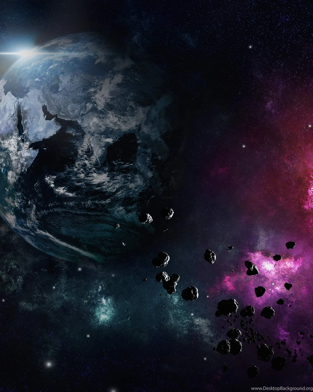 Download Meteors Moving In The Direction Of Earth HD Wallpapers For ...