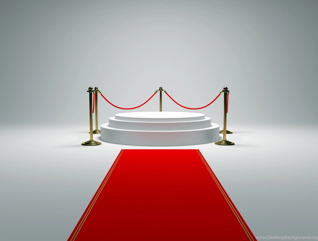 Circular Booth With Guardrails On The Red Carpet 49947   Stage ...