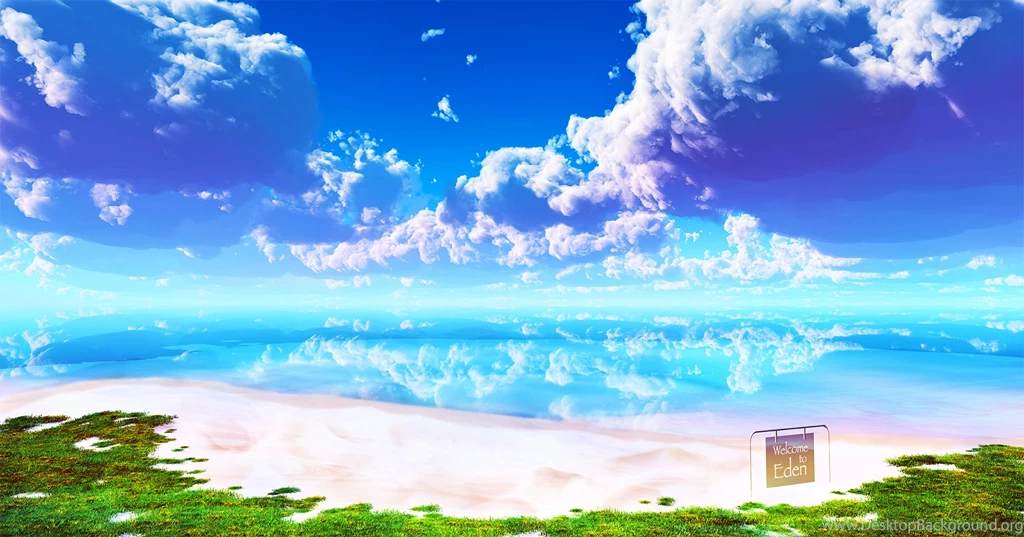 Clouds Anime Girls Skies Original Characters Wallpapers