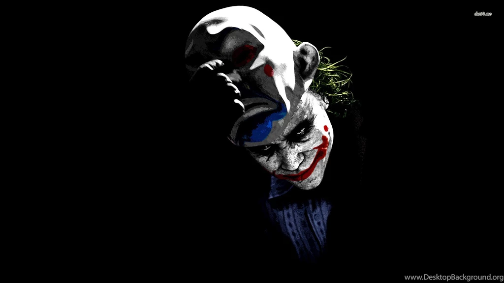 45446 The Joker Taking Off His Mask The Dark Knight 1920x1080 ...