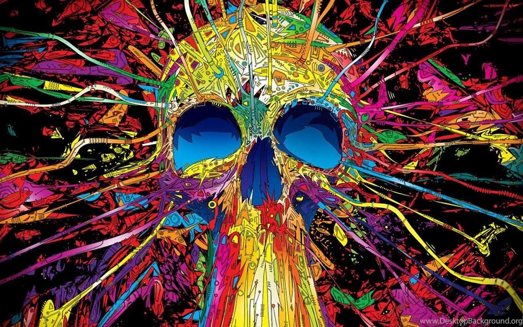 Abstract Skull Wallpapers Wallpapers Cave