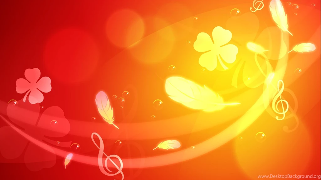 Wallpapers abstract computer vector lucky orange 1920×1080 ...