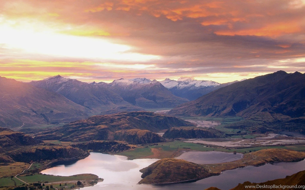 Lake Wanaka Mount Aspiring New Zealand Wallpapers