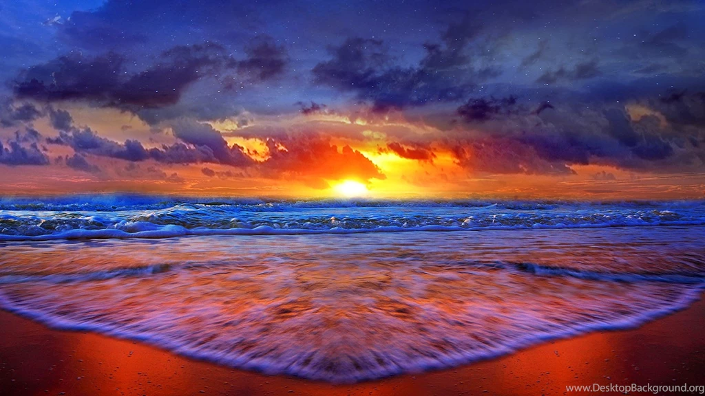 Blue Sunset Wallpapers Desktop Backgrounds For Desktop Uncalke.com