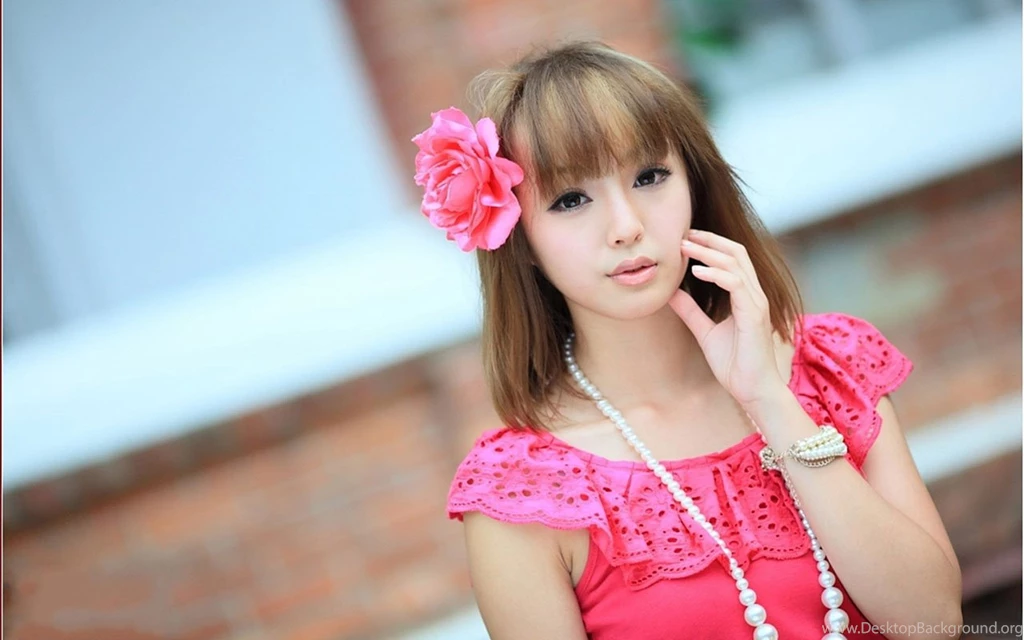 Flower Girl Yellow Poetry Desktop Wallpapers 5 － Chinese Girls ...