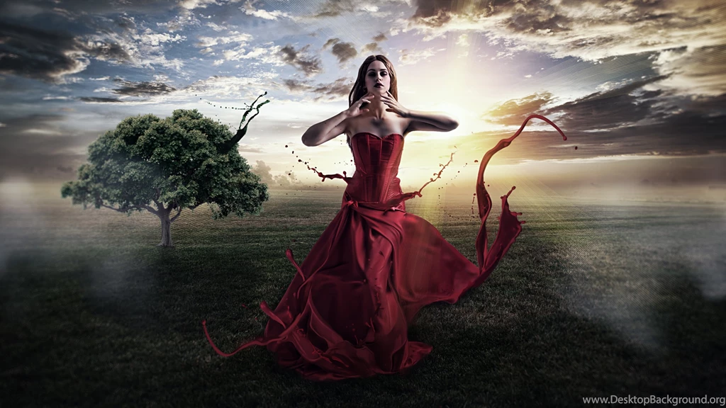 Valentine Girl Paint Wallpapers (DESKTOP BACKGROUNDS)