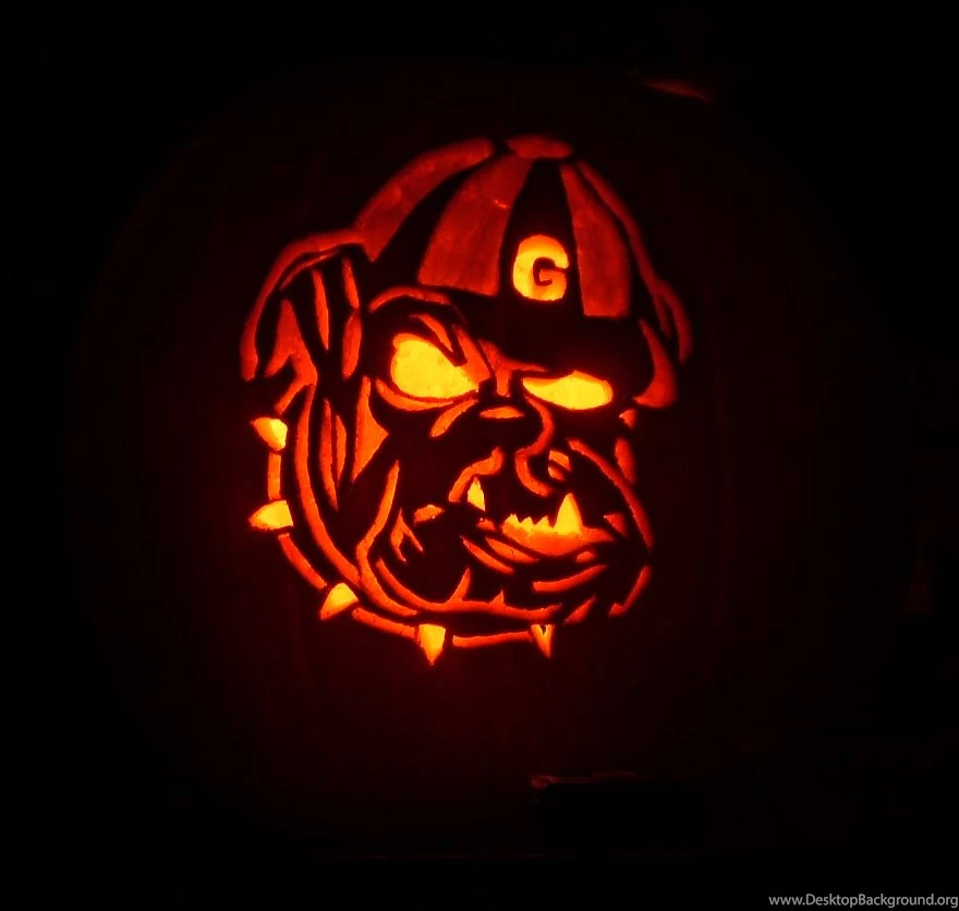 Georgia Bulldog Jack o Lantern By LazySlacker On DeviantArt
