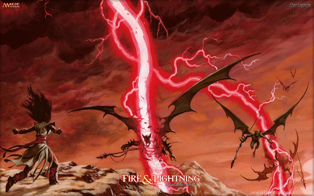 Wallpapers Lightning Of The Week Chain Daily Mtg Magic 2560x1600 ...