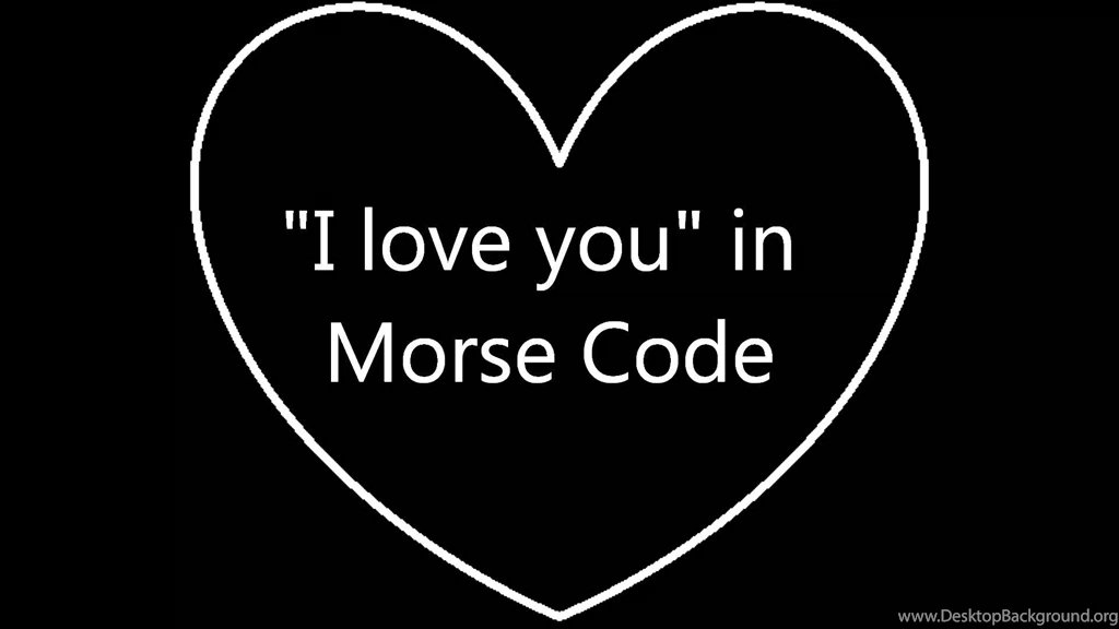 I Love You" In Morse Code   YouTube