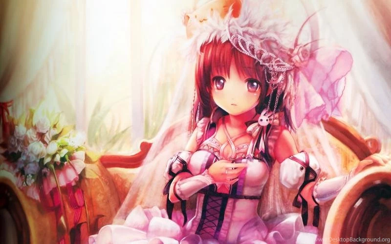 Cute Anime Girl Dress Up Wallpaper,Cute HD Wallpaper,Anime HD ...