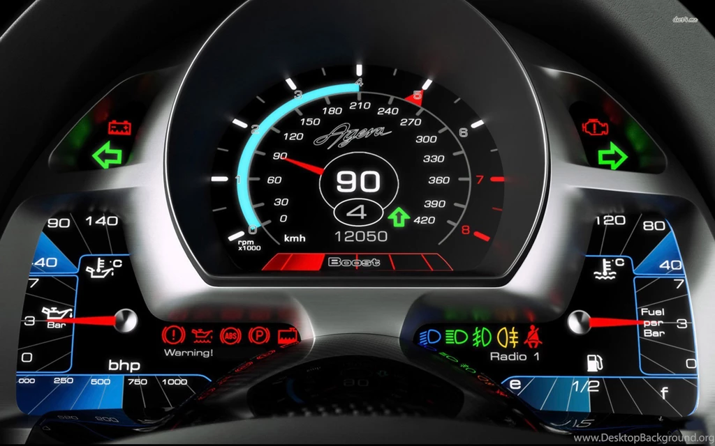 Koenigsegg Agera R Speedometer Wallpapers » WallDevil   Best Free ...
