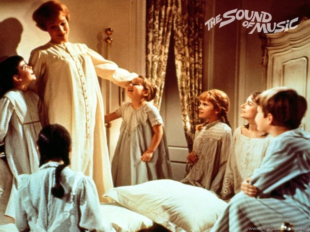 Maria With The Children In Her Bedroom The Sound Of Music ...