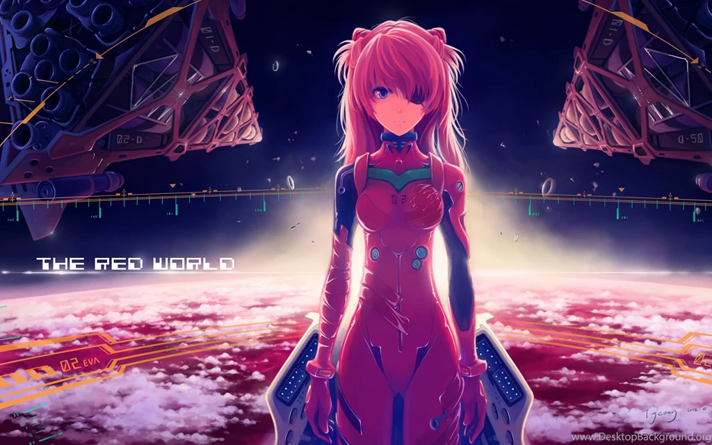 Asuka Langley Soryu Anime Girl Facebook Covers