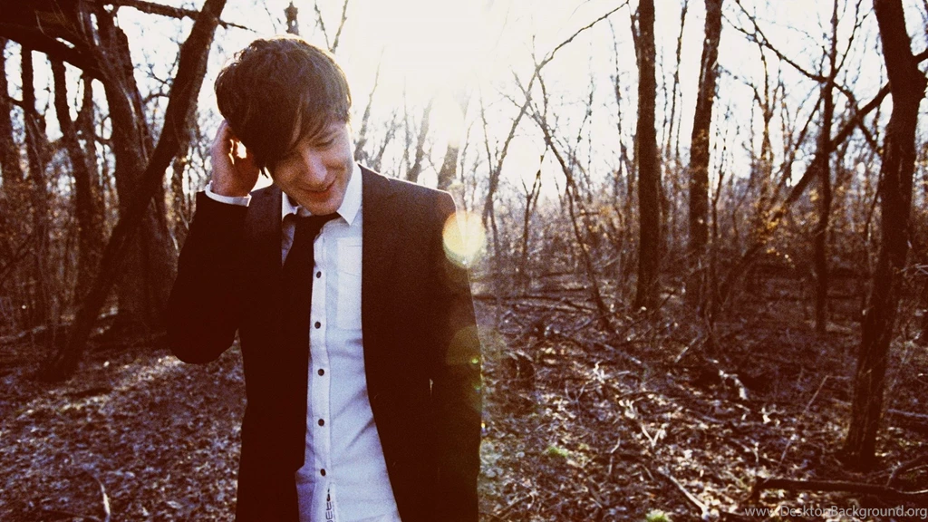 Download Wallpapers 1920x1080 Owl City, Suit, Forest, Arm, Smile ...