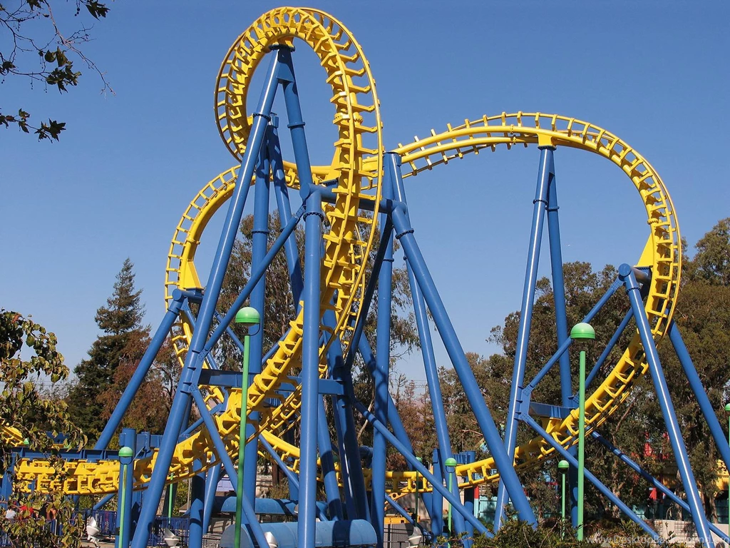 Electrifying Roller Coaster Wallpapers