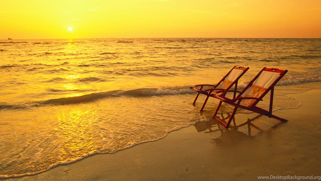Sunset Beach Scenes
