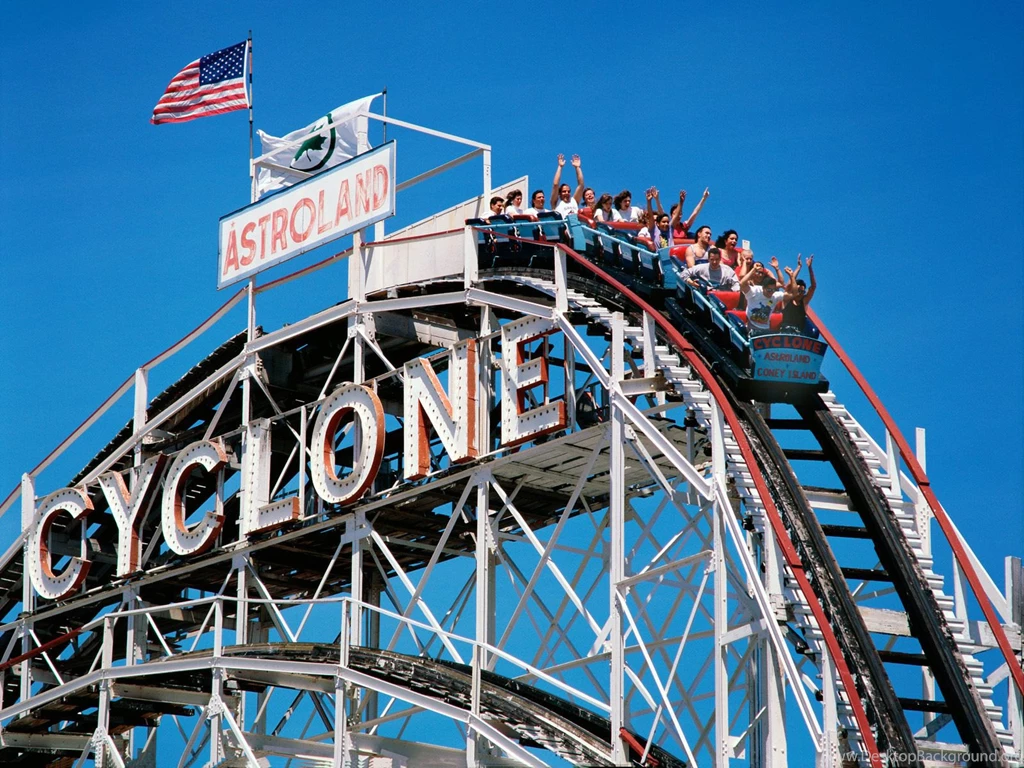 Coney Island Roller Coaster Wallpapers